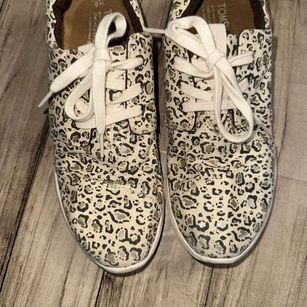 TOMS Del Rey Shoe - Women's Shoes in Pine Needle Gold Beige Size 8